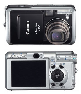 Canon PowerShot S80 Digital Camera